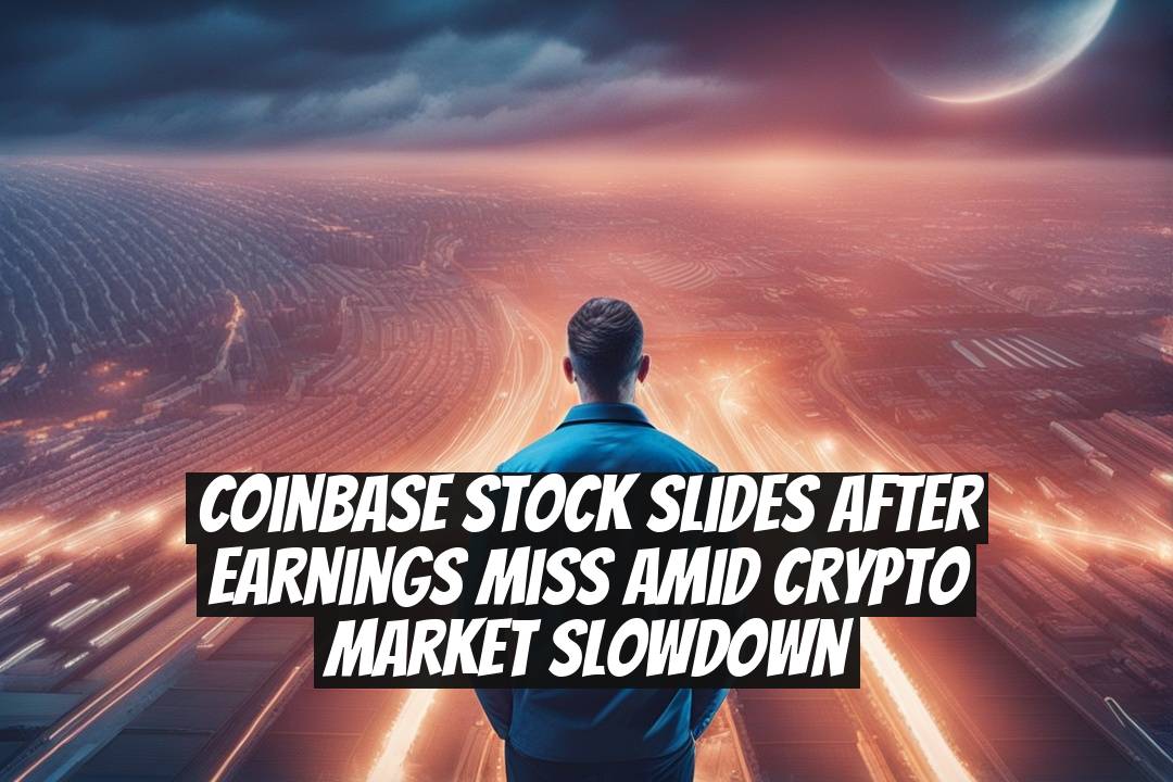 Coinbase Stock Slides After Earnings Miss Amid Crypto Market Slowdown