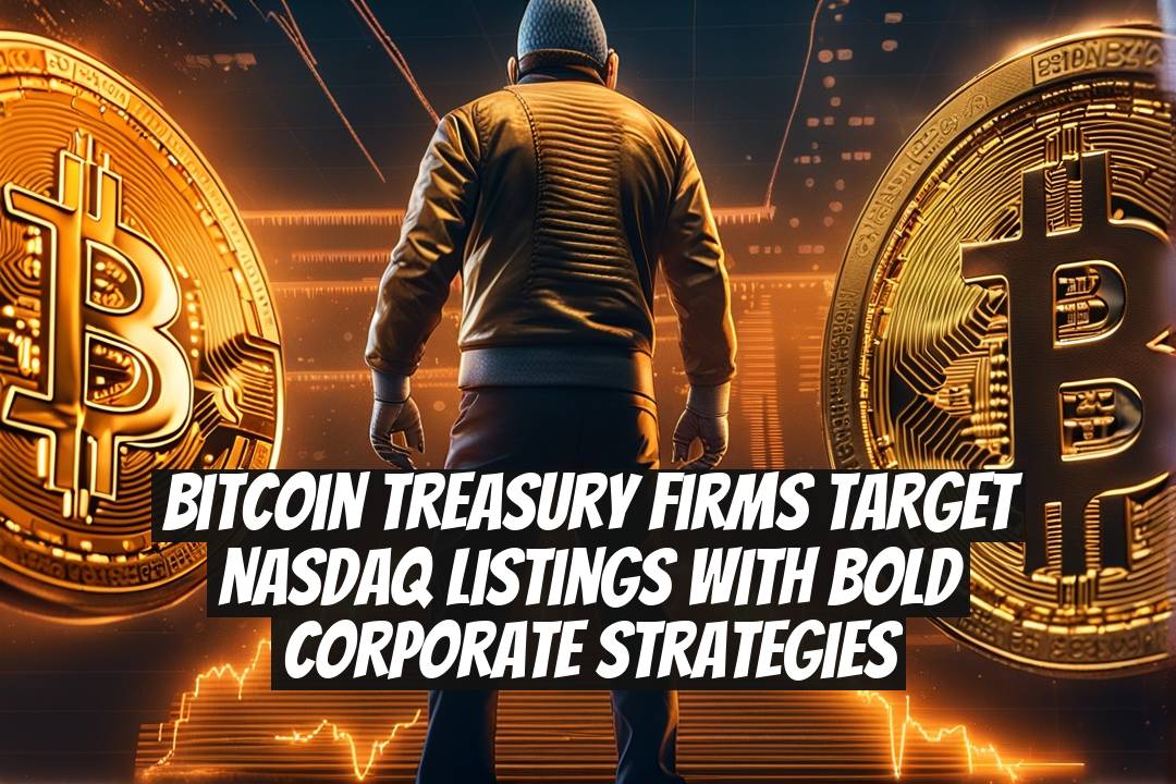 Bitcoin Treasury Firms Target Nasdaq Listings With Bold Corporate Strategies