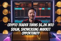 Crypto Trader Turns $6.2K Into $86M, Showcasing Market Opportunity