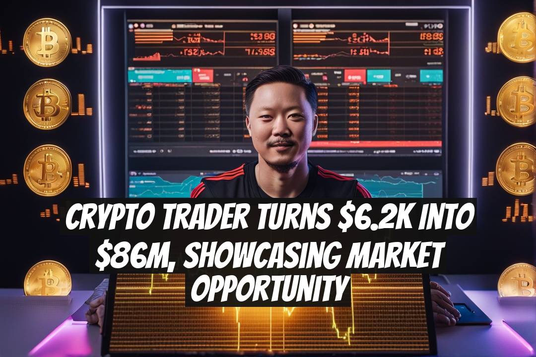 Crypto Trader Turns $6.2K Into $86M, Showcasing Market Opportunity