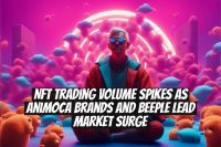 NFT Trading Volume Spikes as Animoca Brands and Beeple Lead Market Surge