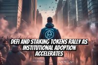 DeFi and Staking Tokens Rally as Institutional Adoption Accelerates