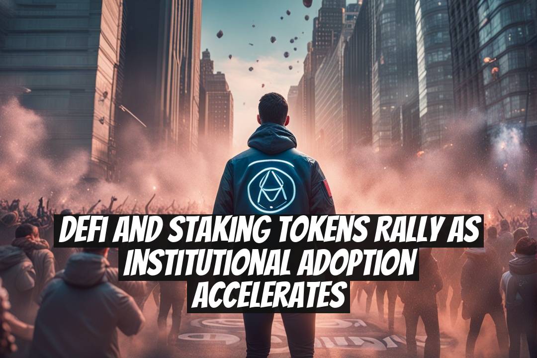 DeFi and Staking Tokens Rally as Institutional Adoption Accelerates