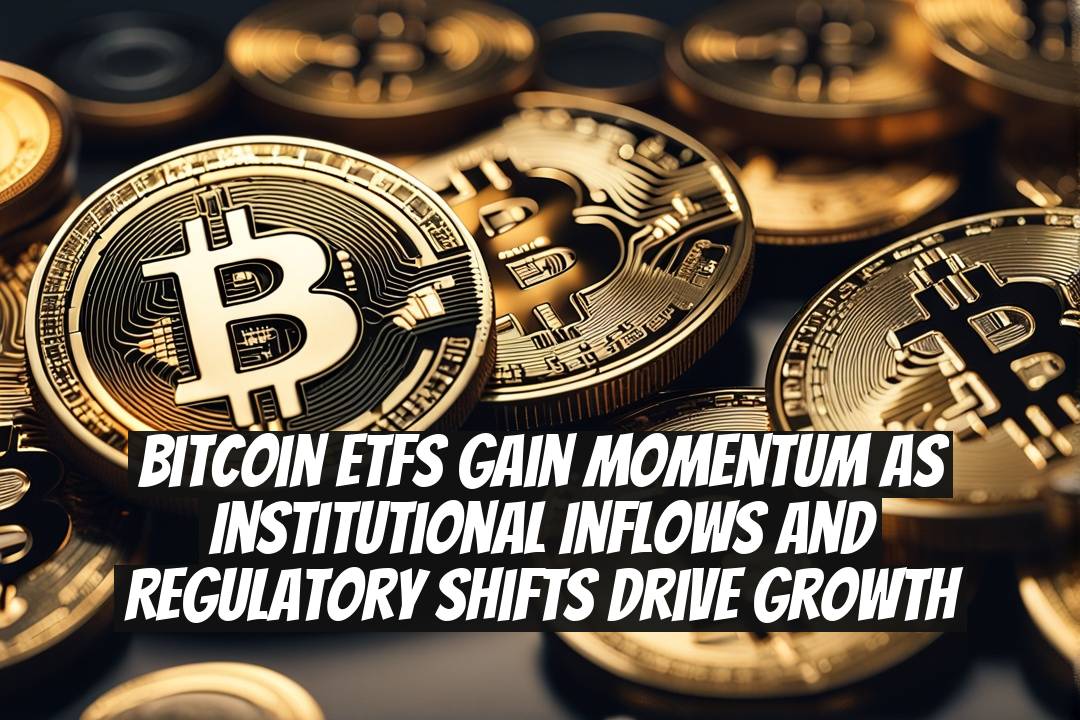 Bitcoin ETFs Gain Momentum as Institutional Inflows and Regulatory Shifts Drive Growth
