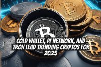 Cold Wallet, Pi Network, and Tron Lead Trending Cryptos for 2025