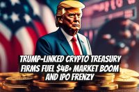 Trump-Linked Crypto Treasury Firms Fuel $4B+ Market Boom and IPO Frenzy