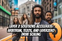 Layer 2 Solutions Accelerate: Arbitrum, Tezos, and LayerZero Drive Scaling