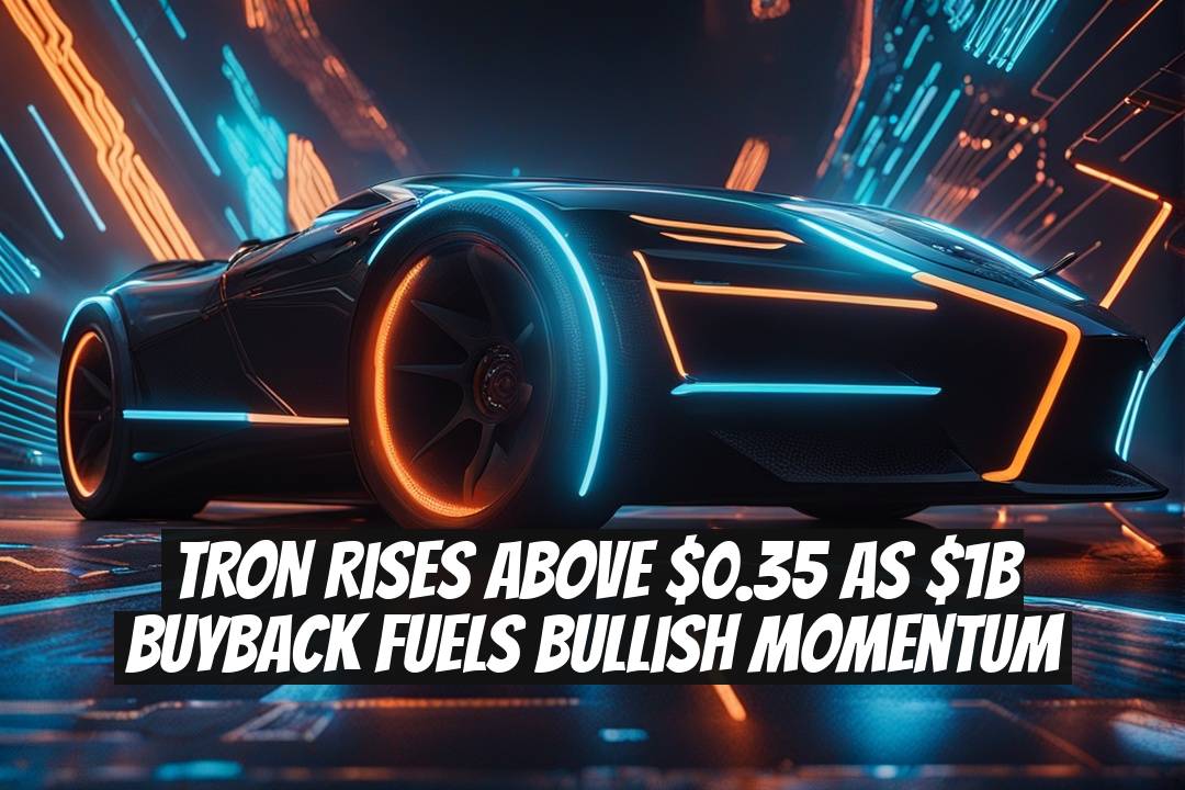 TRON Rises Above $0.35 as $1B Buyback Fuels Bullish Momentum