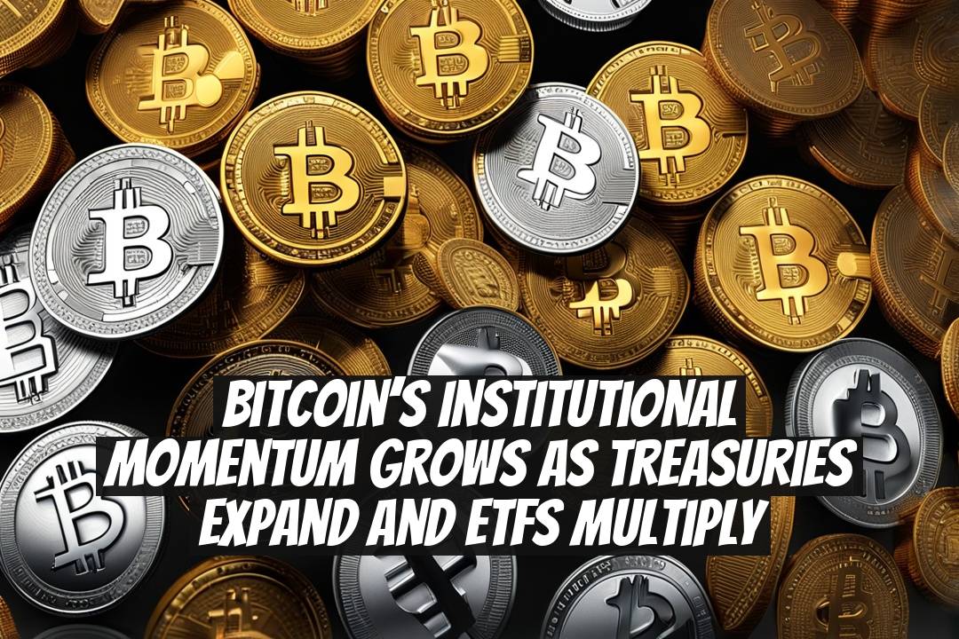 Bitcoin’s Institutional Momentum Grows as Treasuries Expand and ETFs Multiply