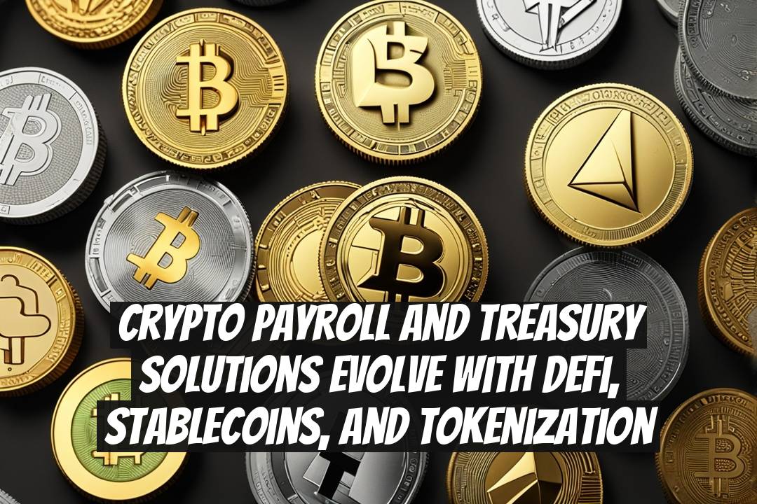 Crypto payroll and treasury solutions evolve with DeFi, stablecoins, and tokenization
