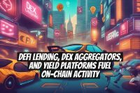 DeFi Lending, DEX Aggregators, and Yield Platforms Fuel On-Chain Activity