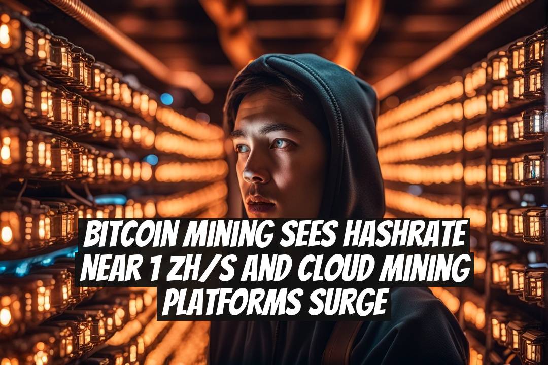 Bitcoin Mining Sees Hashrate Near 1 ZH/s and Cloud Mining Platforms Surge