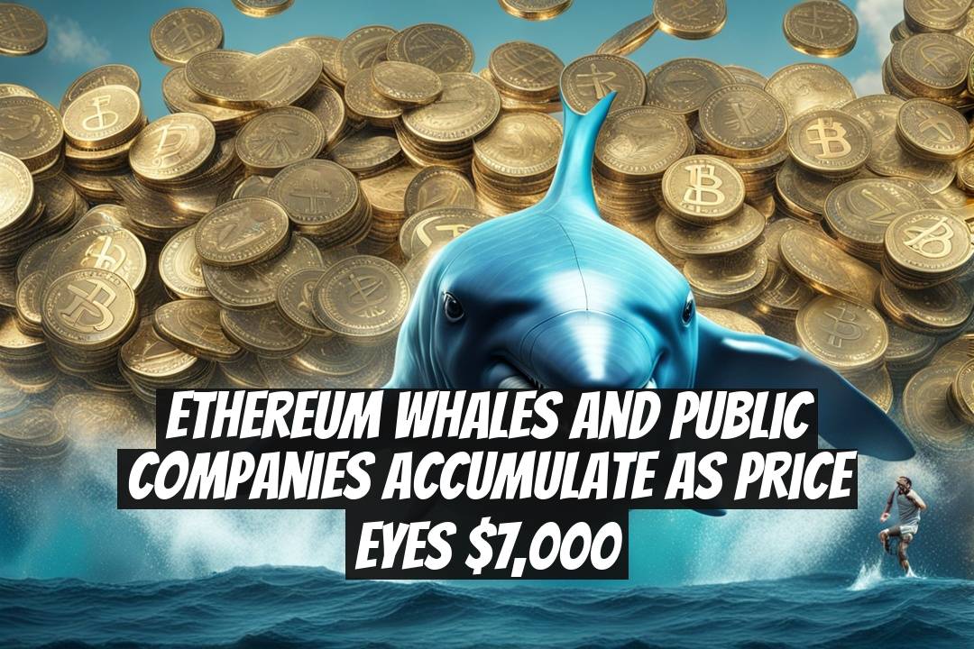 Ethereum Whales and Public Companies Accumulate as Price Eyes $7,000