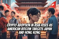 Crypto Adoption in Asia Rises as American Bitcoin Targets Japan and Hong Kong