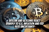 Bitcoin and Altcoins React Sharply to U.S. Inflation and Fed Rate Uncertainty