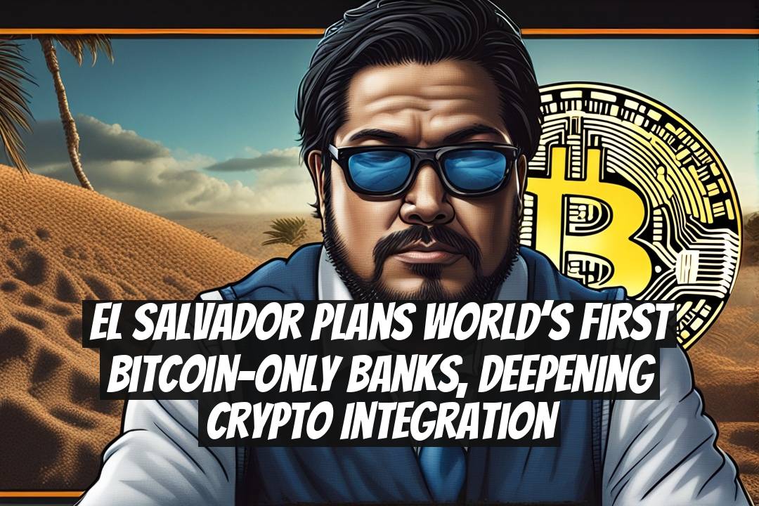 El Salvador Plans World’s First Bitcoin-Only Banks, Deepening Crypto Integration