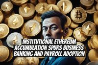 Institutional Ethereum Accumulation Spurs Business Banking and Payroll Adoption