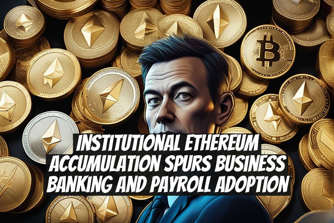 Institutional Ethereum Accumulation Spurs Business Banking and Payroll Adoption