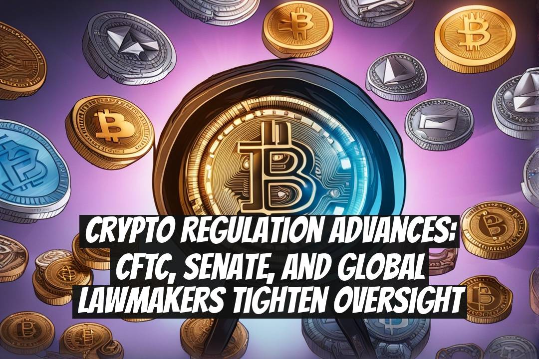 Crypto Regulation Advances: CFTC, Senate, and Global Lawmakers Tighten Oversight