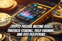 Crypto Passive Income Rises Through Staking, Yield Farming, and DeFi Platforms