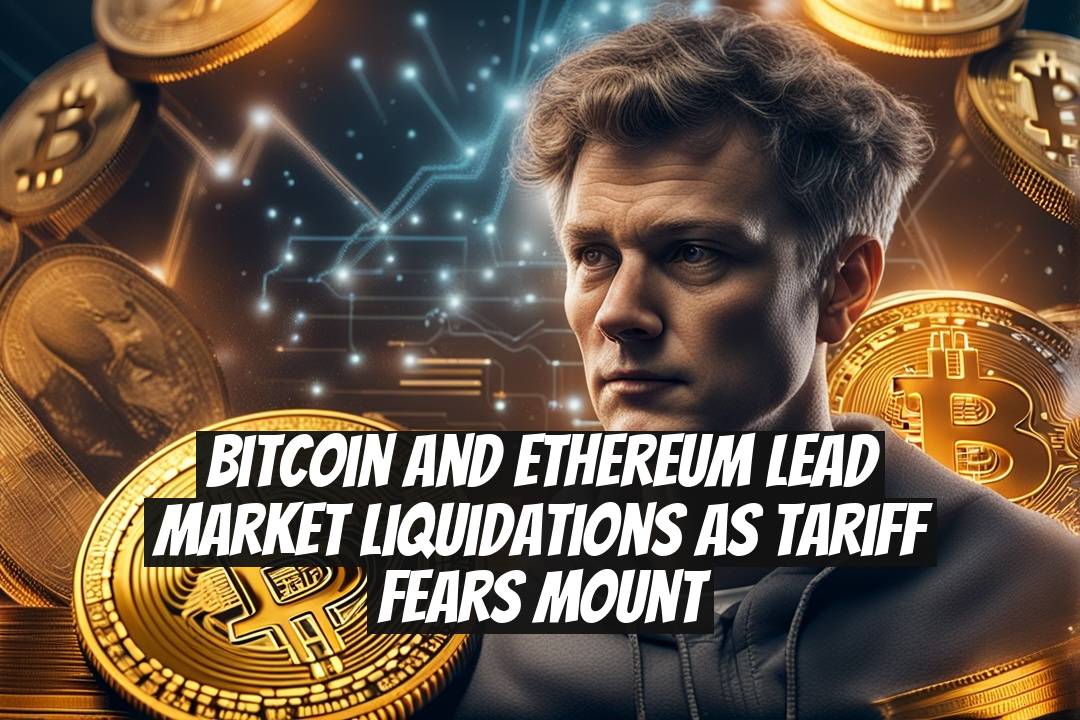 Bitcoin and Ethereum Lead Market Liquidations as Tariff Fears Mount