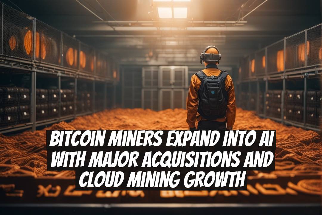 Bitcoin Miners Expand Into AI With Major Acquisitions and Cloud Mining Growth
