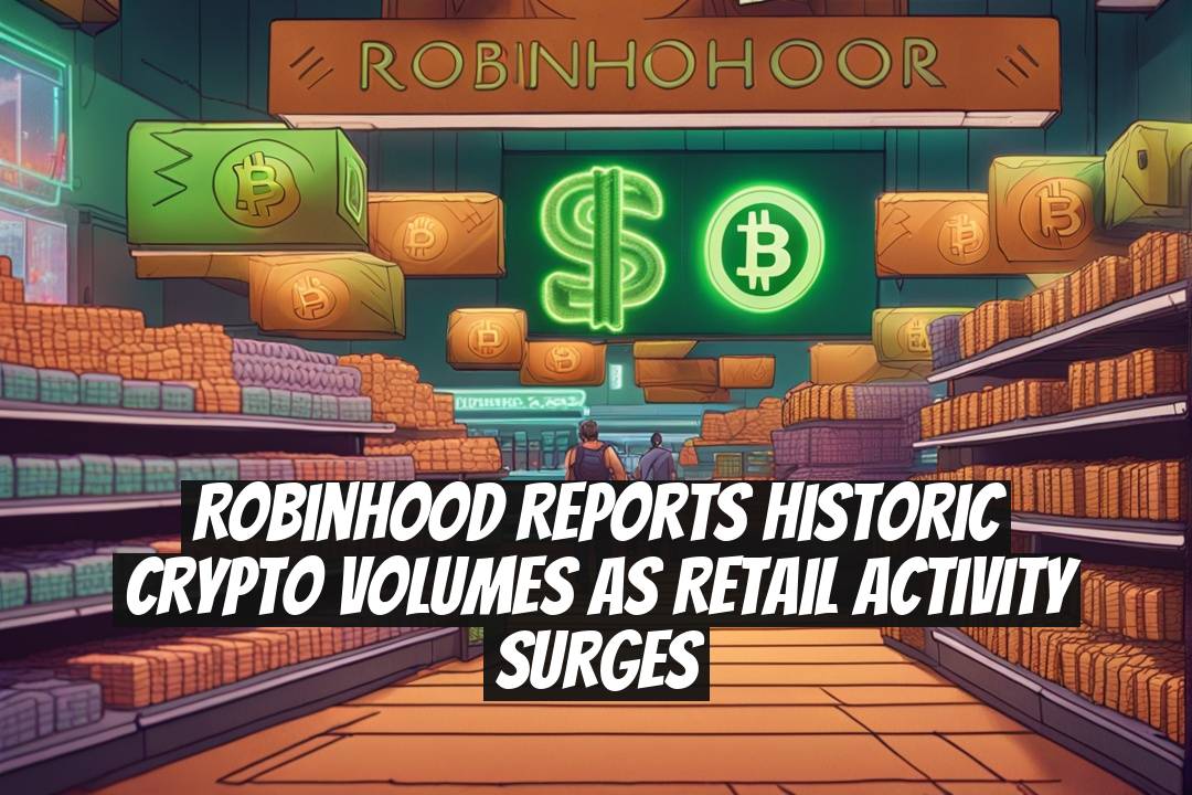 Robinhood Reports Historic Crypto Volumes as Retail Activity Surges