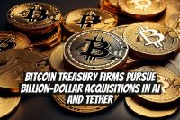 Bitcoin Treasury Firms Pursue Billion-Dollar Acquisitions in AI and Tether
