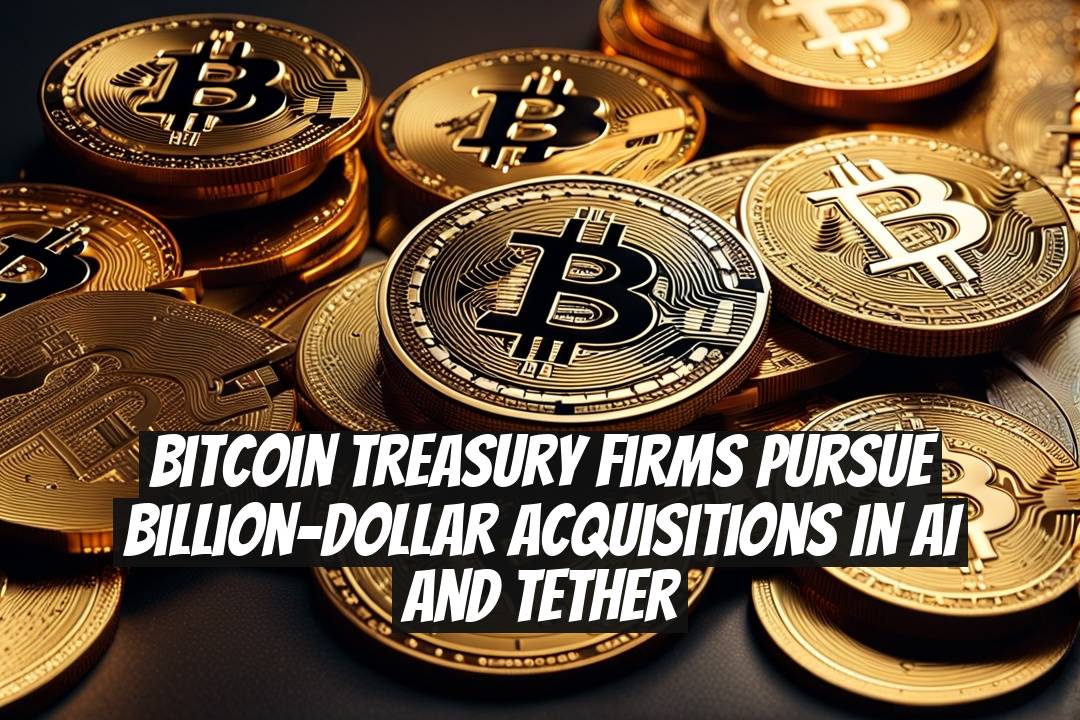 Bitcoin Treasury Firms Pursue Billion-Dollar Acquisitions in AI and Tether