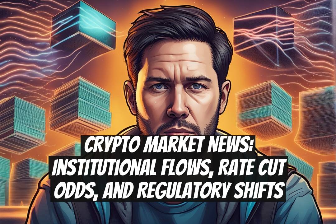 Crypto Market News: Institutional Flows, Rate Cut Odds, and Regulatory Shifts