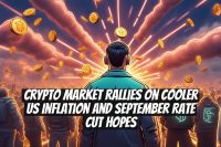 Crypto Market Rallies on Cooler US Inflation and September Rate Cut Hopes