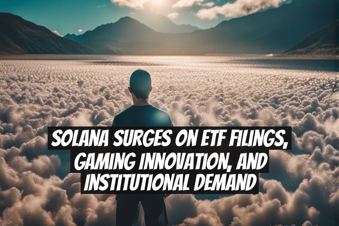 Solana surges on ETF filings, gaming innovation, and institutional demand