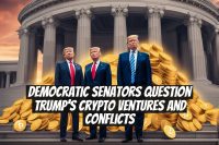 Democratic Senators Question Trump’s Crypto Ventures and Conflicts