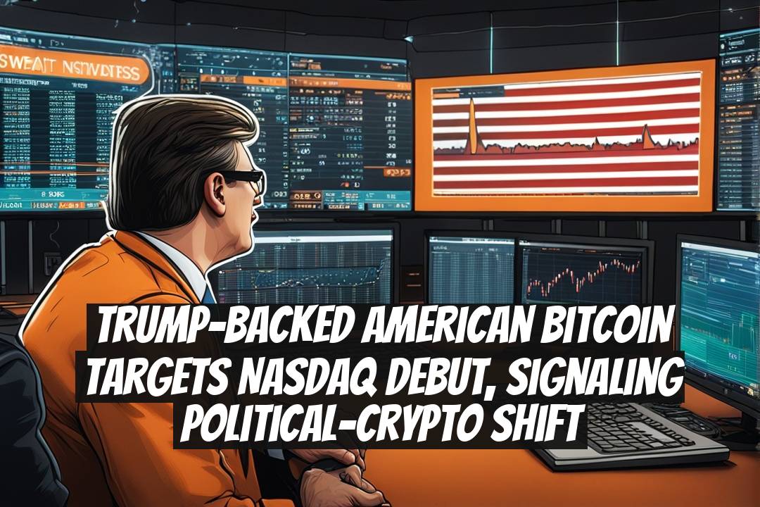 Trump-Backed American Bitcoin Targets Nasdaq Debut, Signaling Political-Crypto Shift