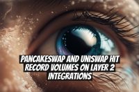 PancakeSwap and Uniswap Hit Record Volumes on Layer 2 Integrations