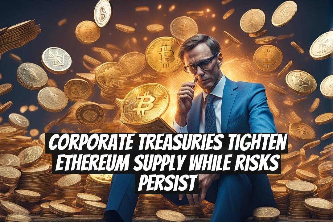 Corporate Treasuries Tighten Ethereum Supply While Risks Persist