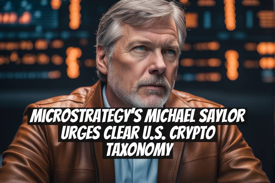 MicroStrategy’s Michael Saylor Urges Clear U.S. Crypto Taxonomy