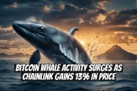 Bitcoin Whale Activity Surges as Chainlink Gains 13% in Price