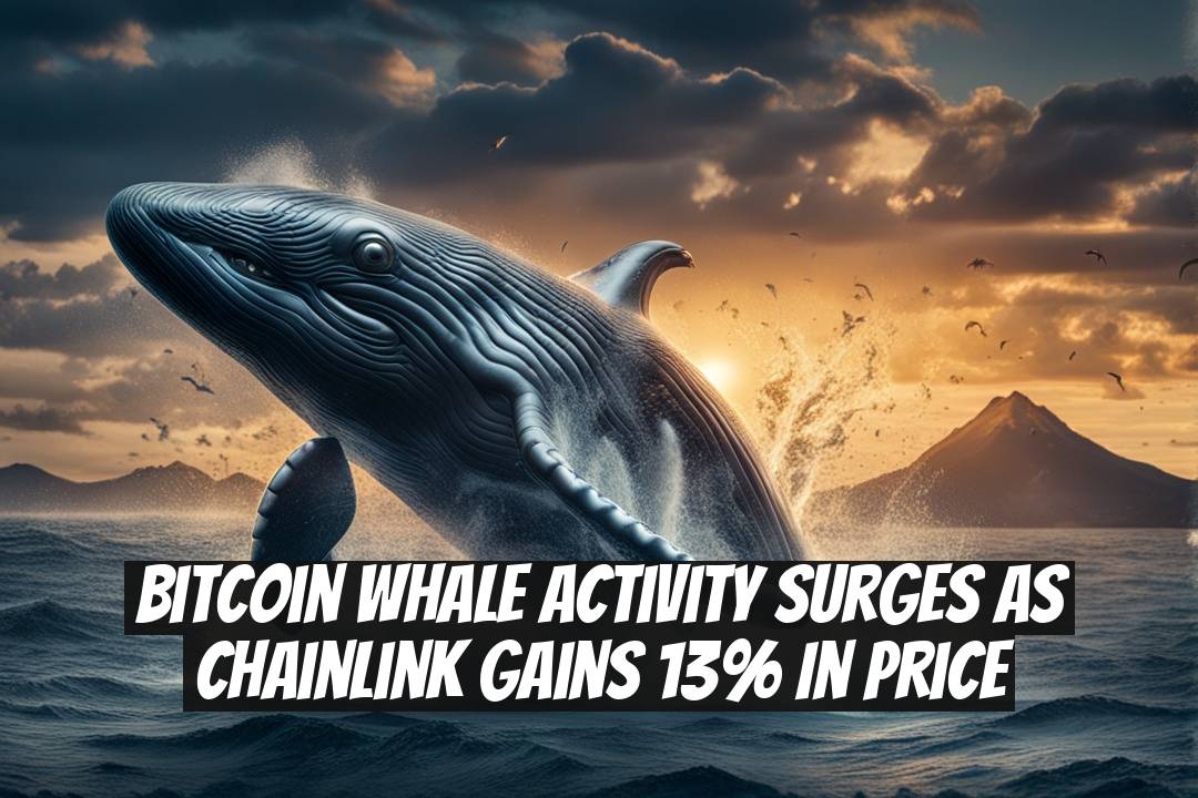 Bitcoin Whale Activity Surges as Chainlink Gains 13% in Price