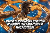 Altcoin Season Looms as Bitcoin Dominance Falls and Coinbase Flags Rotation