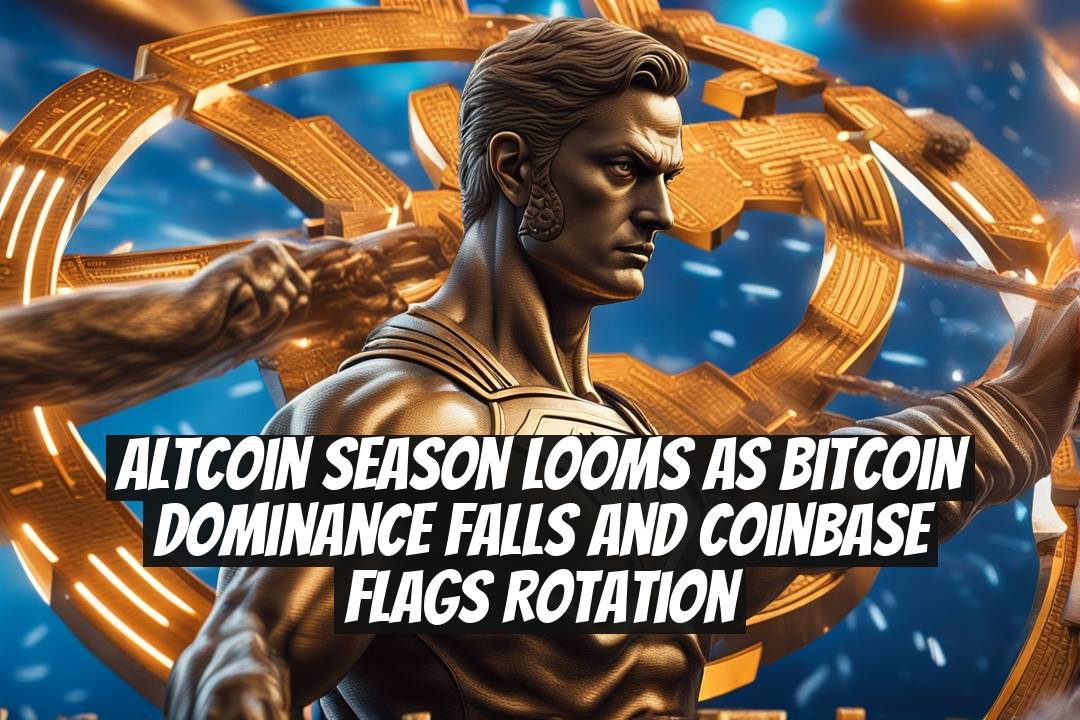 Altcoin Season Looms as Bitcoin Dominance Falls and Coinbase Flags Rotation