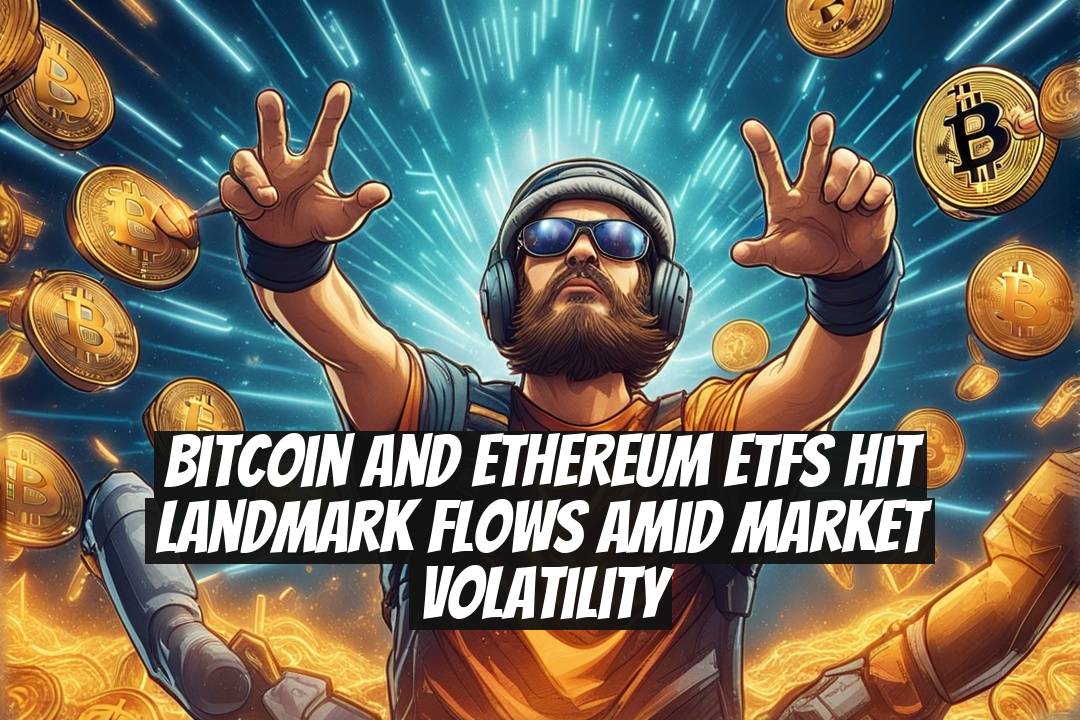 Bitcoin and Ethereum ETFs Hit Landmark Flows Amid Market Volatility