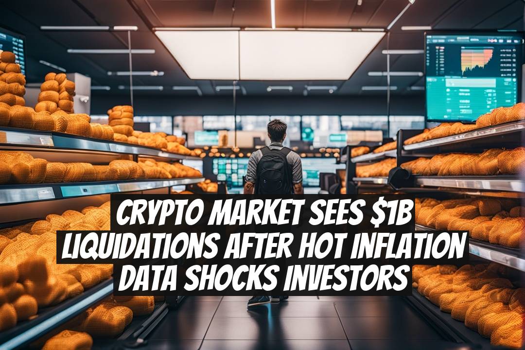 Crypto Market Sees $1B Liquidations After Hot Inflation Data Shocks Investors
