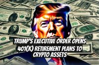 Trump’s Executive Order Opens 401(k) Retirement Plans to Crypto Assets