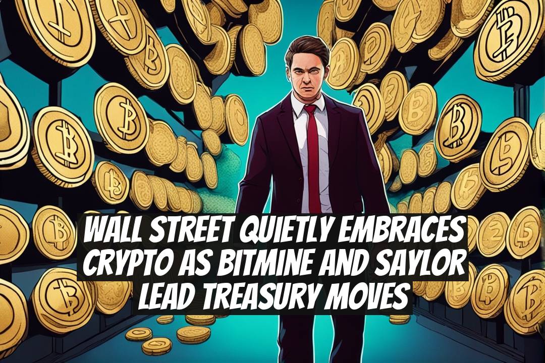 Wall Street Quietly Embraces Crypto as Bitmine and Saylor Lead Treasury Moves