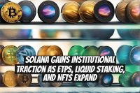 Solana Gains Institutional Traction as ETPs, Liquid Staking, and NFTs Expand
