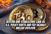 Bitcoin and Stablecoins Gain as U.S. Policy Shifts and Fed Signals Bullish Outlook
