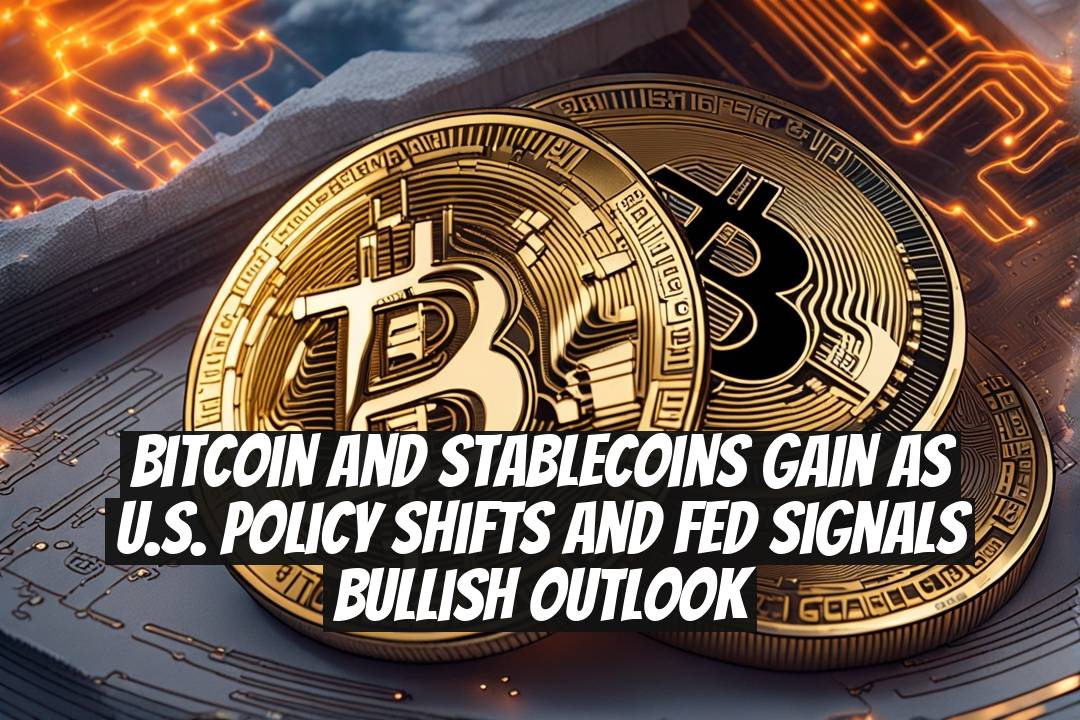 Bitcoin and Stablecoins Gain as U.S. Policy Shifts and Fed Signals Bullish Outlook