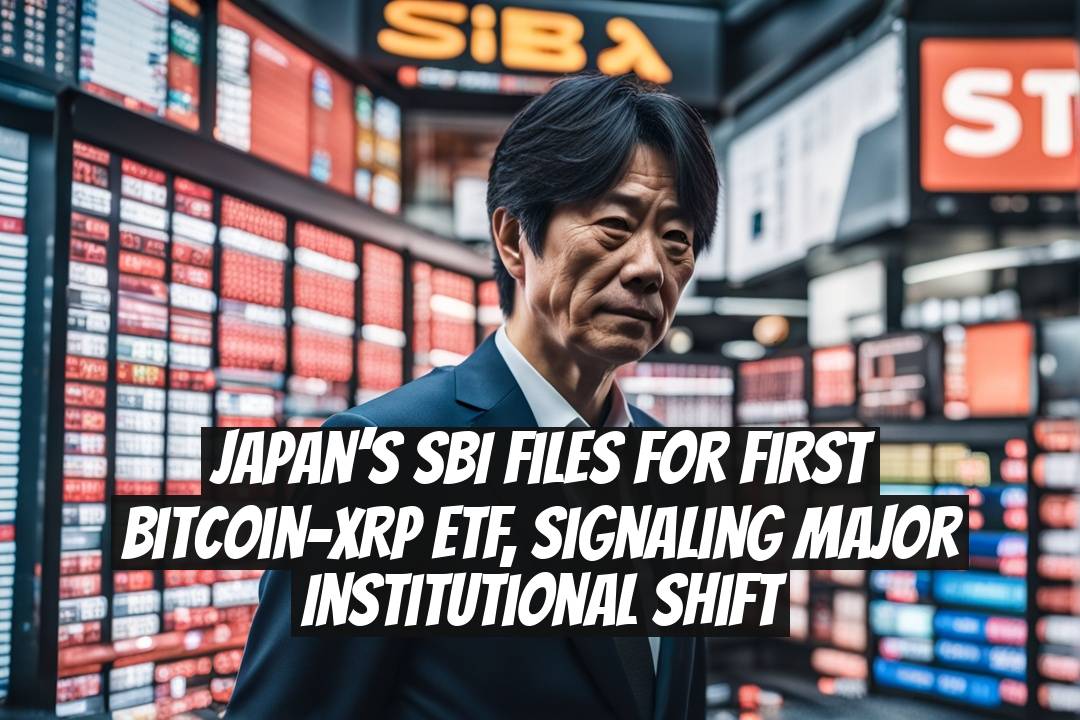 Japan’s SBI Files for First Bitcoin-XRP ETF, Signaling Major Institutional Shift