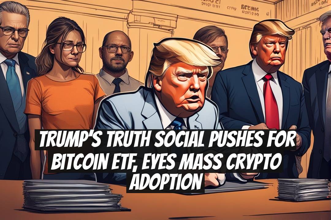 Trump’s Truth Social Pushes for Bitcoin ETF, Eyes Mass Crypto Adoption